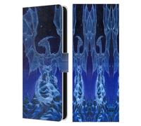 Head Case Designs sous Licence Officielle Ed Beard Jr Esprit d'hiver Série Mythique Étui Portefeuille en Cuir Compatible avec Samsung Galaxy S25 FE