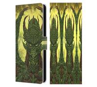 Head Case Designs sous Licence Officielle Ed Beard Jr Gardien Vert Greenman Tuteur Greenman Série Mythique Étui Portefeuille en Cuir Compatible avec Samsung Galaxy S25 FE