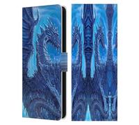 Head Case Designs sous Licence Officielle Ed Beard Jr Glacier Série Mythique Étui Portefeuille en Cuir Compatible avec Samsung Galaxy S25 FE