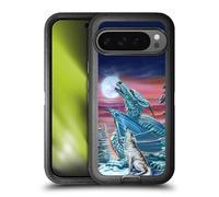 Head Case Designs sous Licence Officielle Ed Beard Jr Lune De Loup De Chanson De Lune Dragons Étui Antichoc Ultra-Blindé Compatible avec Google Pixel 9 Pro XL