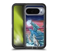 Head Case Designs sous Licence Officielle Ed Beard Jr Lune De Loup De Chanson De Lune Dragons Étui Antichoc Ultra-Blindé Compatible avec Google Pixel 10 Pro XL