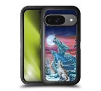 Head Case Designs sous Licence Officielle Ed Beard Jr Lune De Loup De Chanson De Lune Dragons Étui Antichoc Ultra-Blindé Compatible avec Google Pixel 9 / Pixel 9 Pro