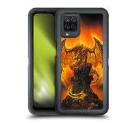 Head Case Designs sous Licence Officielle Ed Beard Jr Signe Avant-Coureur De Feu Dragons Étui Antichoc Ultra-Blindé Compatible avec Samsung Galaxy A12 (2020)