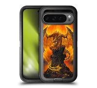 Head Case Designs sous Licence Officielle Ed Beard Jr Signe Avant-Coureur De Feu Dragons Étui Antichoc Ultra-Blindé Compatible avec Google Pixel 9 Pro XL
