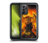Head Case Designs sous Licence Officielle Ed Beard Jr Signe Avant-Coureur De Feu Dragons Étui Antichoc Ultra-Blindé Compatible avec Samsung Galaxy A23 / 5G (2022)