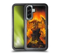 Head Case Designs sous Licence Officielle Ed Beard Jr Signe Avant-Coureur De Feu Dragons Étui Antichoc Ultra-Blindé Compatible avec Samsung Galaxy A56 5G