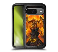 Head Case Designs sous Licence Officielle Ed Beard Jr Signe Avant-Coureur De Feu Dragons Étui Antichoc Ultra-Blindé Compatible avec Google Pixel 9 / Pixel 9 Pro