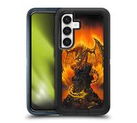 Head Case Designs sous Licence Officielle Ed Beard Jr Signe Avant-Coureur De Feu Dragons Étui Antichoc Ultra-Blindé Compatible avec Samsung Galaxy S24 5G