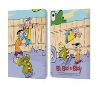 Head Case Designs sous Licence Officielle Ed, EDD, n Eddy Les Personnages Graphiques Étui Portefeuille en Cuir Compatible avec Apple iPad Air 13 2024/2025