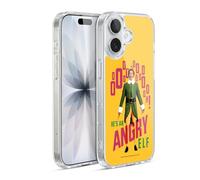 Head Case Designs sous Licence Officielle Elf Movie Elfe en colère Graphiques 2 Coque en Gel [Protection de Qualité Militaire] Compatible avec Apple iPhone 17 Et Compatible avec MagSafe