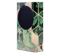Head Case Designs Sous Licence Officielle Elisabeth Fredriksson Feuilles et cubes Mix Art Enveloppement De Console De Jeu Compatible avec Xbox Series S Console