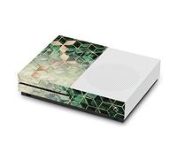 Head Case Designs sous Licence Officielle Elisabeth Fredriksson Feuilles et Cubes Mix Art Vinyle Autocollant De Jeu Peau Autocollant Couverture Compatible avec Xbox One S Console