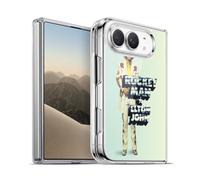 Head Case Designs sous Licence Officielle Elton John Rocket Man Seul Oeuvre d'art Coque en Gel [Protection de Qualité Militaire] Compatible avec Apple iPhone Duo Et Compatible avec MagSafe