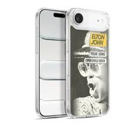 Head Case Designs sous Licence Officielle Elton John Your Song Seul Oeuvre d'art Coque en Gel [Protection de Qualité Militaire] Compatible avec Apple iPhone 17 Air Et Compatible avec MagSafe