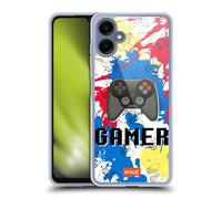 Head Case Designs sous Licence Officielle Emoji® Gamer À La Mode Coque en Gel [Protection de Qualité Militaire] Compatible avec Samsung Galaxy A06 4G