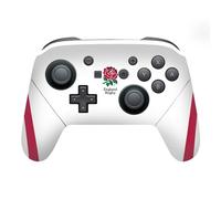 Head Case Designs sous Licence Officielle England Rugby Union Accueil 2025/26 Kit Écusson Vinyle Autocollant De Jeu Peau Autocollant Couverture Compatible avec Nintendo Switch Pro Controller
