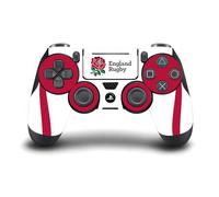 Head Case Designs sous Licence Officielle England Rugby Union Accueil 2025/26 Kit Écusson Vinyle Autocollant De Jeu Peau Autocollant Compatible avec Sony PlayStation 4 PS4 DualShock 4 Controller