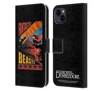 Head Case Designs sous Licence Officielle Fantastic Beasts: Secrets of Dumbledore Affiche 2 Noyau Graphique Étui Portefeuille en Cuir Compatible avec Apple iPhone 15 Plus