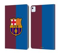 Head Case Designs sous Licence Officielle FC Barcelona Accueil Kit D'écusson 2024/25 Étui Portefeuille en Cuir Compatible avec Apple iPad Air 11 2020/2022/2024/2025