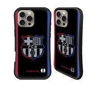 Head Case Designs sous Licence Officielle FC Barcelona Away Kit D'écusson 2024/25 Coque Hybride Compatible avec Apple iPhone 16 Pro Max