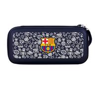 Head Case Designs Sous Licence Officielle FC Barcelona Barca Enfants Logo Graphique Étui De Transport Rigide De Voyage compatible avec Nintendo Switch