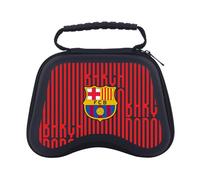 Head Case Designs Sous Licence Officielle FC Barcelona Barca Logo Graphique Étui De Transport Rigide De Voyage compatible avec PS5 DualSense & Xbox Controller
