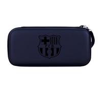 Head Case Designs Sous Licence Officielle FC Barcelona Blason Gaufré Logo Graphique Étui De Transport Rigide De Voyage compatible avec Nintendo Switch