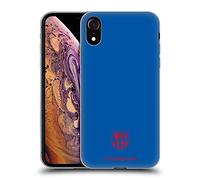 Head Case Designs sous Licence Officielle FC Barcelona Bleu Modèles De Crête Coque en Gel [Protection de Qualité Militaire] Compatible avec Apple iPhone XR
