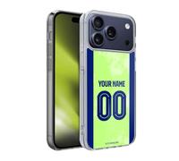 Head Case Designs sous Licence Officielle FC Barcelona Coutume Personnalisé Troisième Kit 2024/25 Coque en Gel [Protection de Qualité Militaire] Compatible avec Apple iPhone 17 Pro