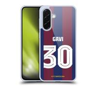 Head Case Designs sous Licence Officielle FC Barcelona GAVI 2023/24 Joueurs Home Kit Coque en Gel [Protection de Qualité Militaire] Compatible avec Samsung Galaxy A36 5G