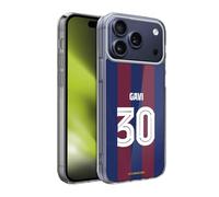 Head Case Designs sous Licence Officielle FC Barcelona GAVI 2023/24 Joueurs Home Kit Coque en Gel [Protection de Qualité Militaire] Compatible avec Apple iPhone 17 Pro Max