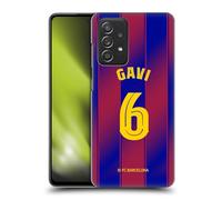 Head Case Designs sous Licence Officielle FC Barcelona GAVI 2025/26 Joueurs Home Kit Coque Dure pour l'arrière Compatible avec Galaxy A52 / A52s / 5G (2021)
