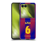 Head Case Designs sous Licence Officielle FC Barcelona GAVI 2025/26 Joueurs Home Kit Coque Dure pour l'arrière Compatible avec Razr 40 Ultra/Razr+ 2023