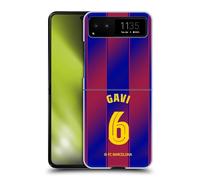 Head Case Designs sous Licence Officielle FC Barcelona GAVI 2025/26 Joueurs Home Kit Coque Dure pour l'arrière Compatible avec Motorola Razr 40 / Razr 2023