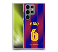 Head Case Designs sous Licence Officielle FC Barcelona GAVI 2025/26 Joueurs Home Kit Coque Dure pour l'arrière Compatible avec Samsung Galaxy S23 Ultra 5G