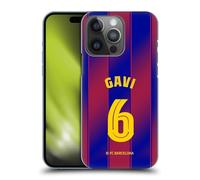 Head Case Designs sous Licence Officielle FC Barcelona GAVI 2025/26 Joueurs Home Kit Coque Dure pour l'arrière Compatible avec Apple iPhone 14 Pro