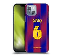 Head Case Designs sous Licence Officielle FC Barcelona GAVI 2025/26 Joueurs Home Kit Coque Dure pour l'arrière Compatible avec Apple iPhone 14