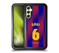 Head Case Designs sous Licence Officielle FC Barcelona GAVI 2025/26 Joueurs Home Kit Étui Antichoc Ultra-Blindé Compatible avec Samsung Galaxy A34 5G