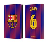 Head Case Designs sous Licence Officielle FC Barcelona GAVI 2025/26 Joueurs Home Kit Étui Portefeuille en Cuir Compatible avec Amazon Kindle 11th Gen 6in 2022