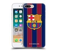 Head Case Designs sous Licence Officielle FC Barcelona Home 2020/21 Crête Kit Coque en Gel Doux Compatible avec Apple iPhone 7 Plus/iPhone 8 Plus