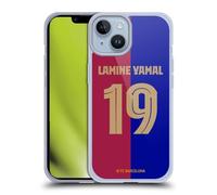 Head Case Designs sous Licence Officielle FC Barcelona Lamine Yamal 2024/25 Joueurs Home Kit Coque en Gel [Protection de Qualité Militaire] Compatible avec Apple iPhone 14 Et Compatible avec MagSafe