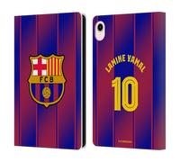 Head Case Designs sous Licence Officielle FC Barcelona Lamine?Yamal 2025/26 Joueurs Home Kit Étui Portefeuille en Cuir Compatible avec Apple iPad Mini (2021/2024)