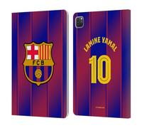 Head Case Designs sous Licence Officielle FC Barcelona Lamine?Yamal 2025/26 Joueurs Home Kit Étui Portefeuille en Cuir Compatible avec Apple iPad Pro 11 2020/2021 / 2022