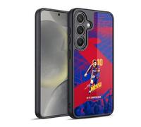 Head Case Designs sous Licence Officielle FC Barcelona Lionel Messi 2020/21 Première Équipe Groupe 1 Coque en Gel renforcée [Protection de Qualité Militaire] Compatible avec Samsung Galaxy S24 5G