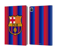 Head Case Designs sous Licence Officielle FC Barcelona Maison Kit Écusson 2026/27 Étui Portefeuille en Cuir Compatible avec Apple iPad Pro 12.9 2020/2021/2022