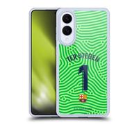 Head Case Designs sous Licence Officielle FC Barcelona Marc-André ter Stegen 2020/21 Joueurs Home Kit Groupe 1 Coque en Gel [Protection de Qualité Militaire] Compatible avec Samsung Galaxy S25 Edge