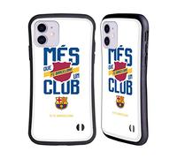 Head Case Designs sous Licence Officielle FC Barcelona Més Que Un Club CULÉ Coque Hybride Compatible avec Apple iPhone 11