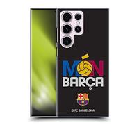 Head Case Designs sous Licence Officielle FC Barcelona Mon Barca CAMPIONS Coque Dure pour l'arrière Compatible avec Samsung Galaxy S23 Ultra 5G