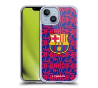 Head Case Designs sous Licence Officielle FC Barcelona Motif Graphiques Coque en Gel [Protection de Qualité Militaire] Compatible avec Apple iPhone 14