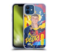 Head Case Designs sous Licence Officielle FC Barcelona Pedri 2022/23 Première Équipe Coque en Gel [Qualité Militaire] Compatible avec Apple iPhone 12 / iPhone 12 Pro Et Compatible avec MagSafe